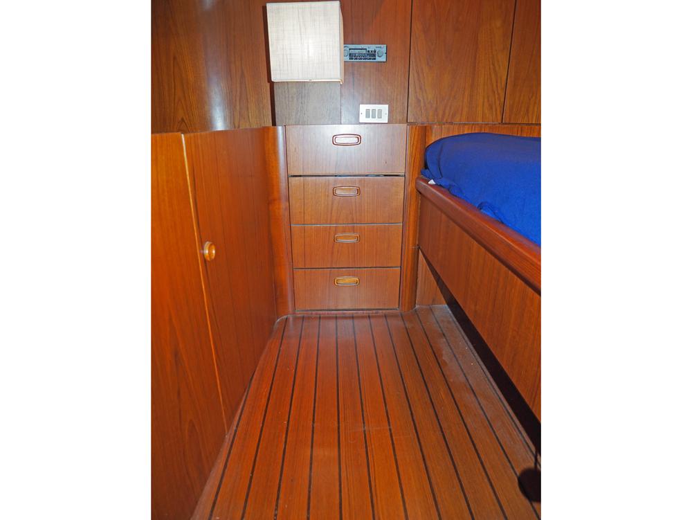 Achterkajuit, Accommodatie